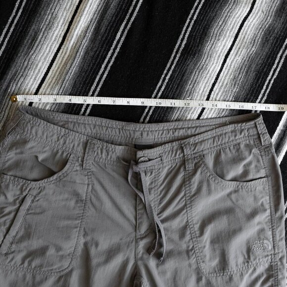 THE NORTH FACE Womens Sz 14 Gray Horizon Tempest Convertible Capri to Long Pants - Picture 7 of 10